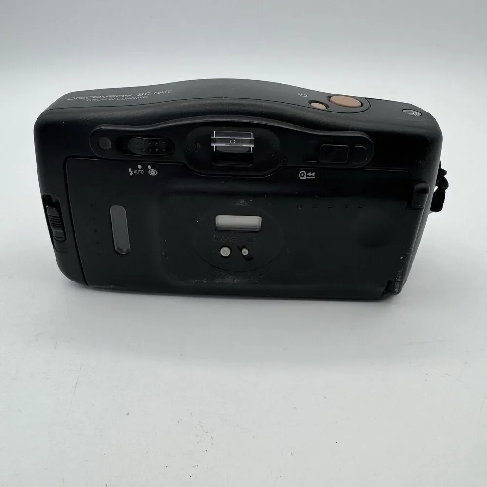 Fuji Discovery 90 Date 35mm Film Camera Auto Focus Tested Working Black